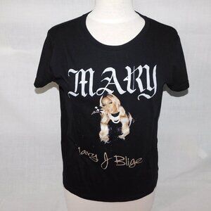 Mary J Blige Womens L Black Graphic T Shirt Hip hop